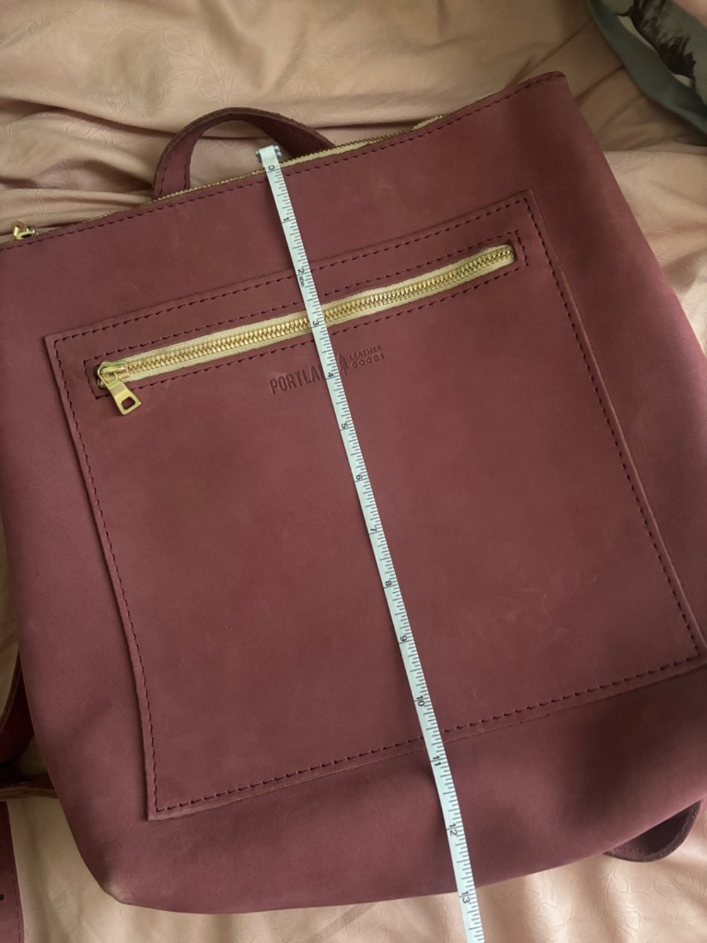 Portland Leather Goods tote backpack - Picture 5 of 5